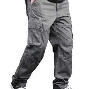 Lymio Reguler Fit Cotton Cargo Pants for Men (Cargo-46-49)