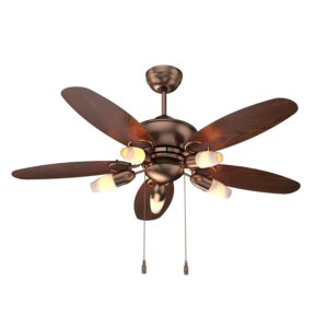 Polycab Superia SP02 Star Rated Premium BLDC 1200mm Ceiling Fan for home with Remote | Energy Saving, Clip-On Underlights, 100% Copper | 2-yr...