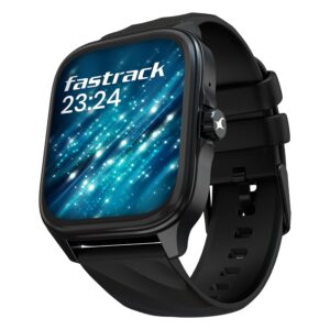 Fastrack Astor FS1 Pro Smart Watch, 1.97" AMOLED Display, Bluetooth Calling, 100+ Sports Modes, SpO2 & Heart Rate Monitoring, Women's Health